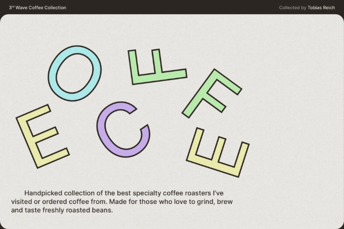 Screenshot of the website of 3wcc